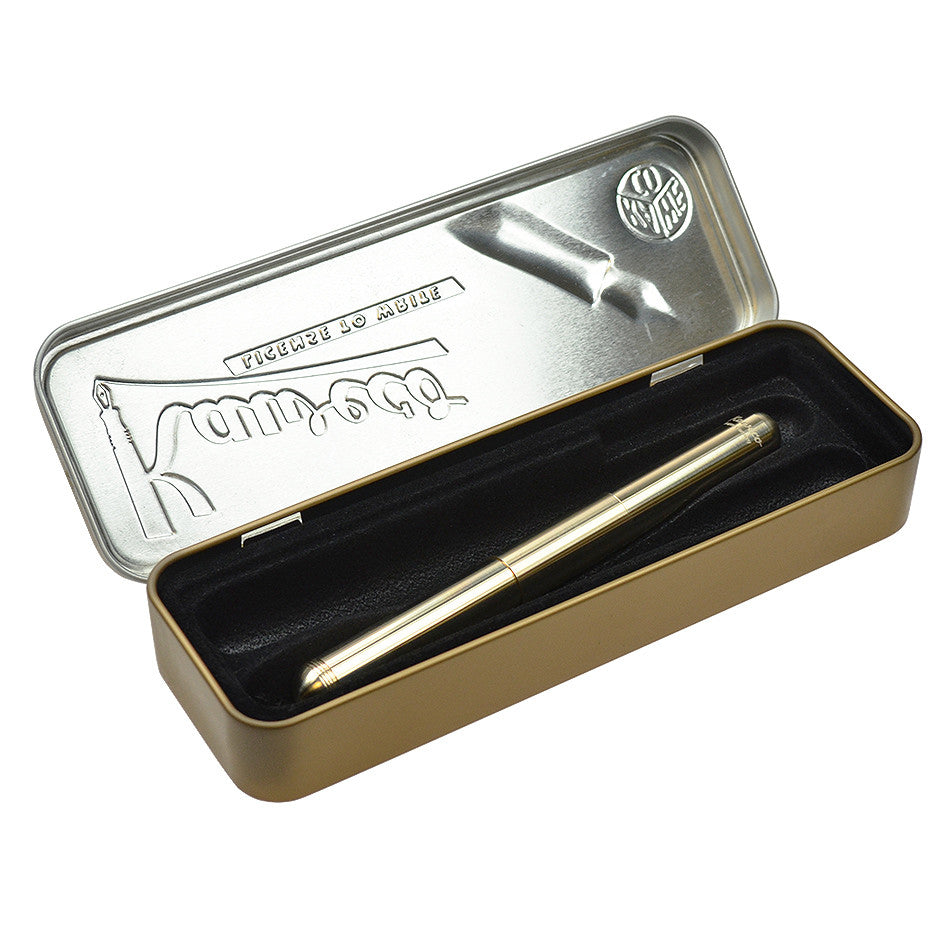 Kaweco Supra Fountain Pen Brass by Kaweco at Cult Pens
