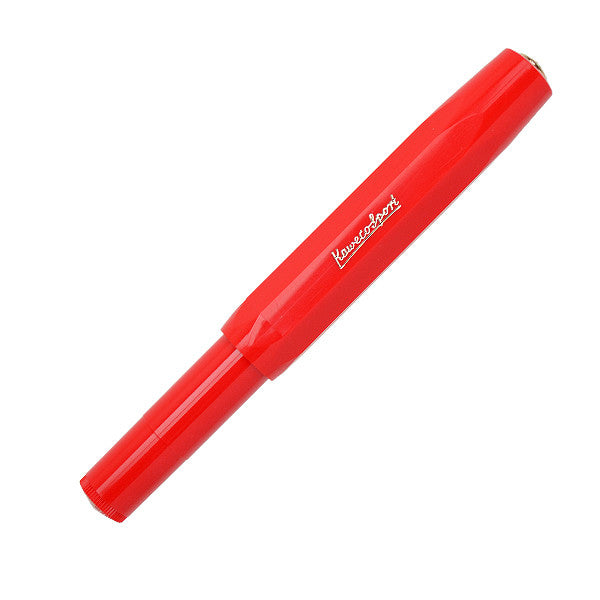 Kaweco Classic Sport Fountain Pen Red by Kaweco at Cult Pens