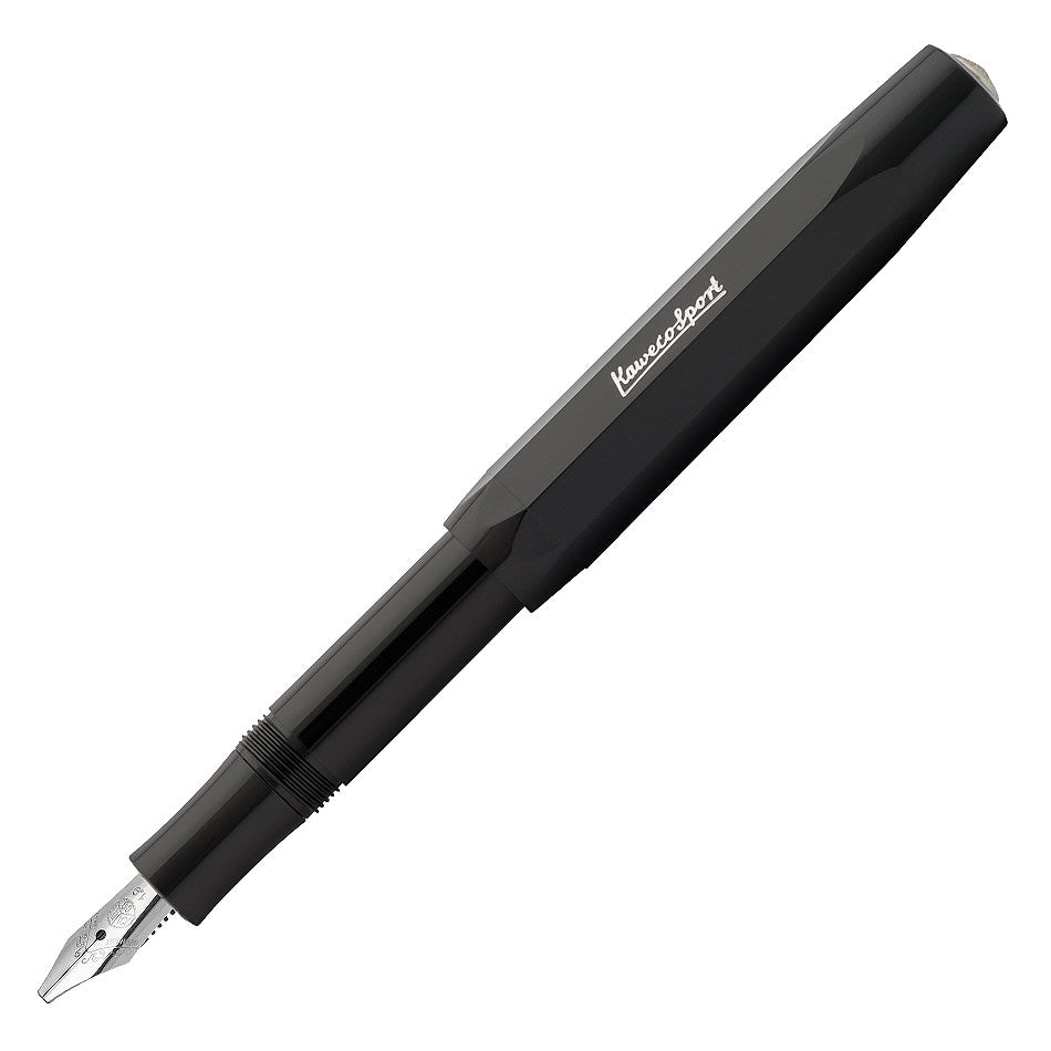 Kaweco Skyline Classic Sport Calligraphy Fountain Pen Black by Kaweco at Cult Pens