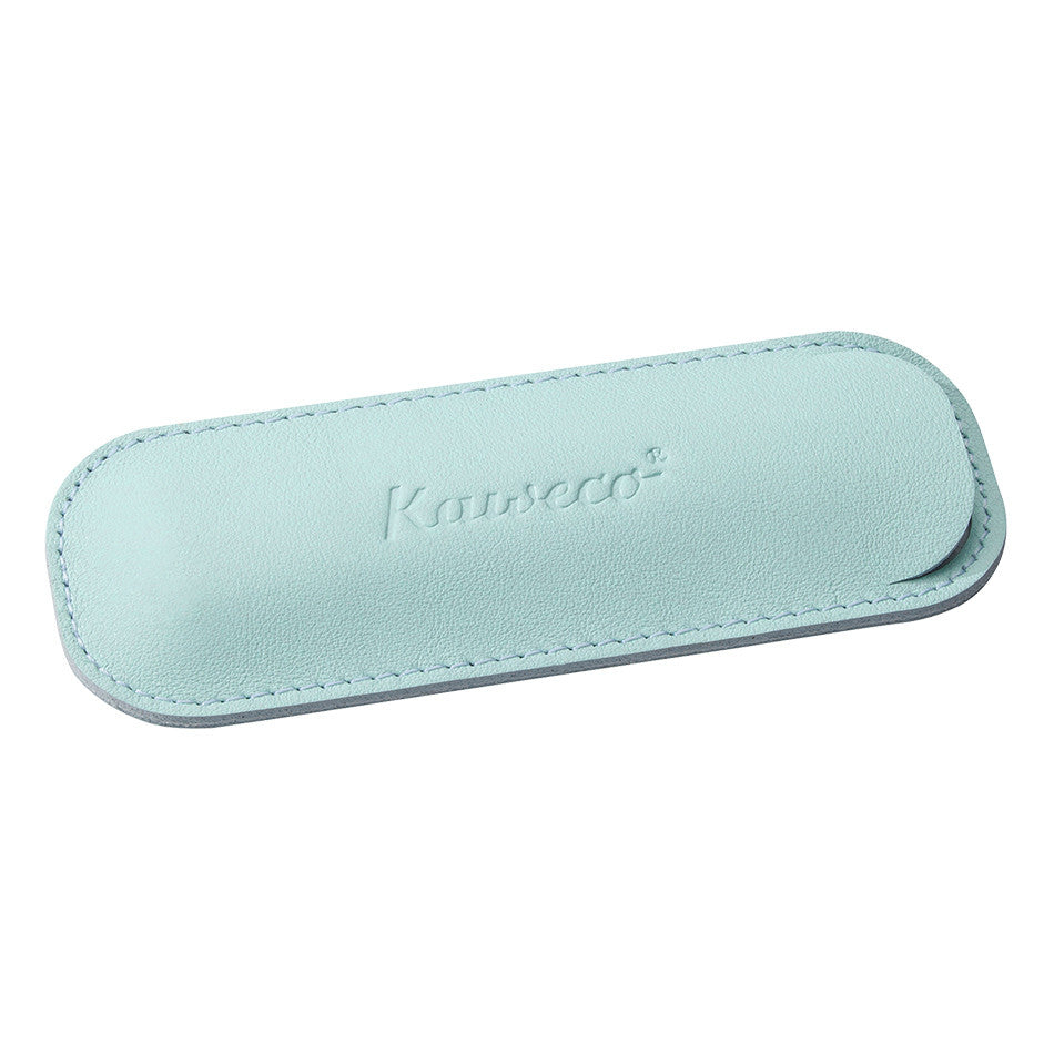Kaweco Eco Leather Pen Pouch for Two Sport Pens Tender Mint by Kaweco at Cult Pens