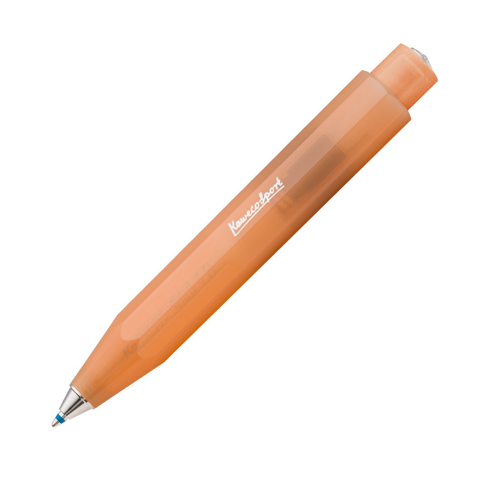 Kaweco Frosted Sport Ballpoint Pen Soft Mandarin by Kaweco at Cult Pens