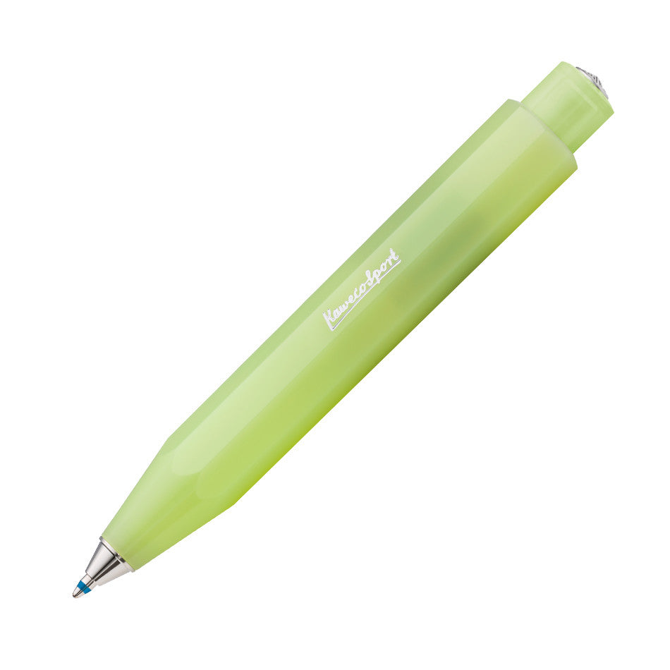 Kaweco Frosted Sport Ballpoint Pen Fine Lime by Kaweco at Cult Pens