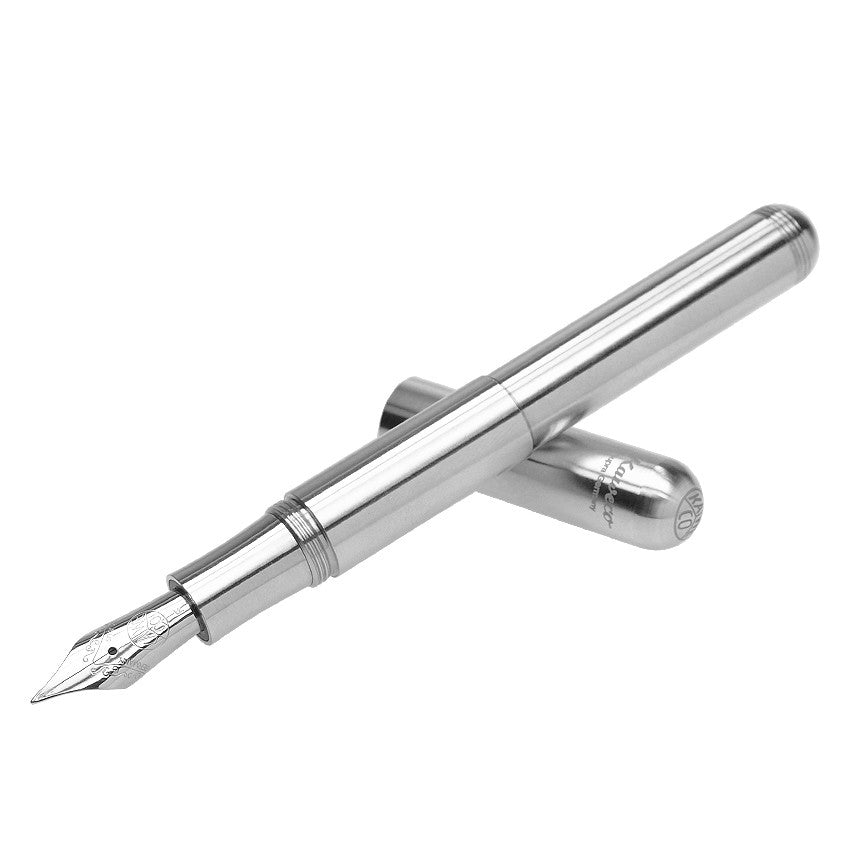 Kaweco Supra Fountain Pen Stainless Steel by Kaweco at Cult Pens
