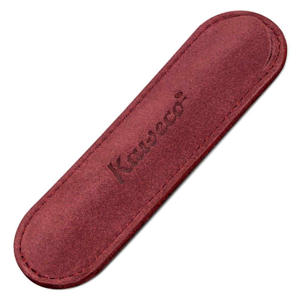 Kaweco Eco Velour Pen Pouch for One Sport Pen Bordeaux by Kaweco at Cult Pens