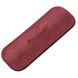 Kaweco Eco Velour Pen Pouch for Two Sport Pens Bordeaux by Kaweco at Cult Pens
