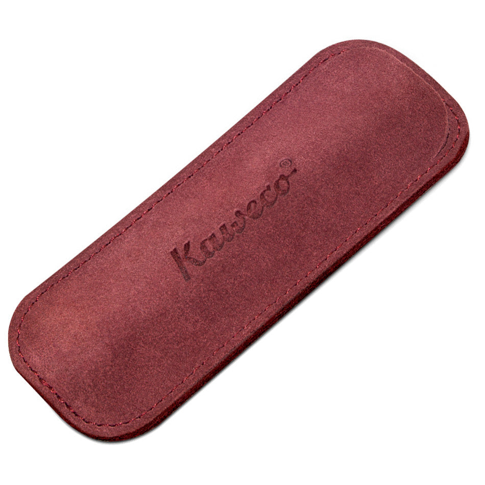 Kaweco Eco Velour Pen Pouch for Two Sport Pens Bordeaux by Kaweco at Cult Pens