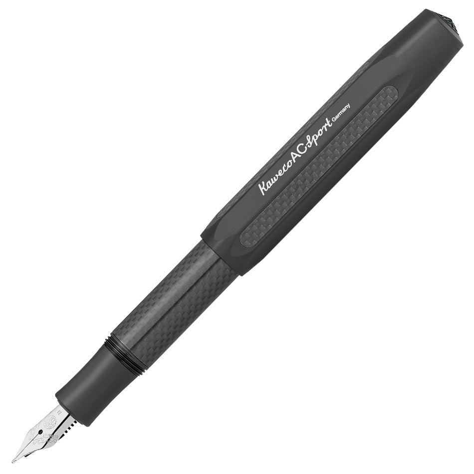 Kaweco AC Sport Fountain Pen Black with Black Trim by Kaweco at Cult Pens