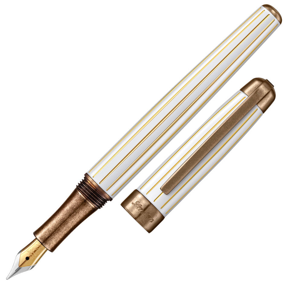 Laban Antique II Fountain Pen White by Laban at Cult Pens