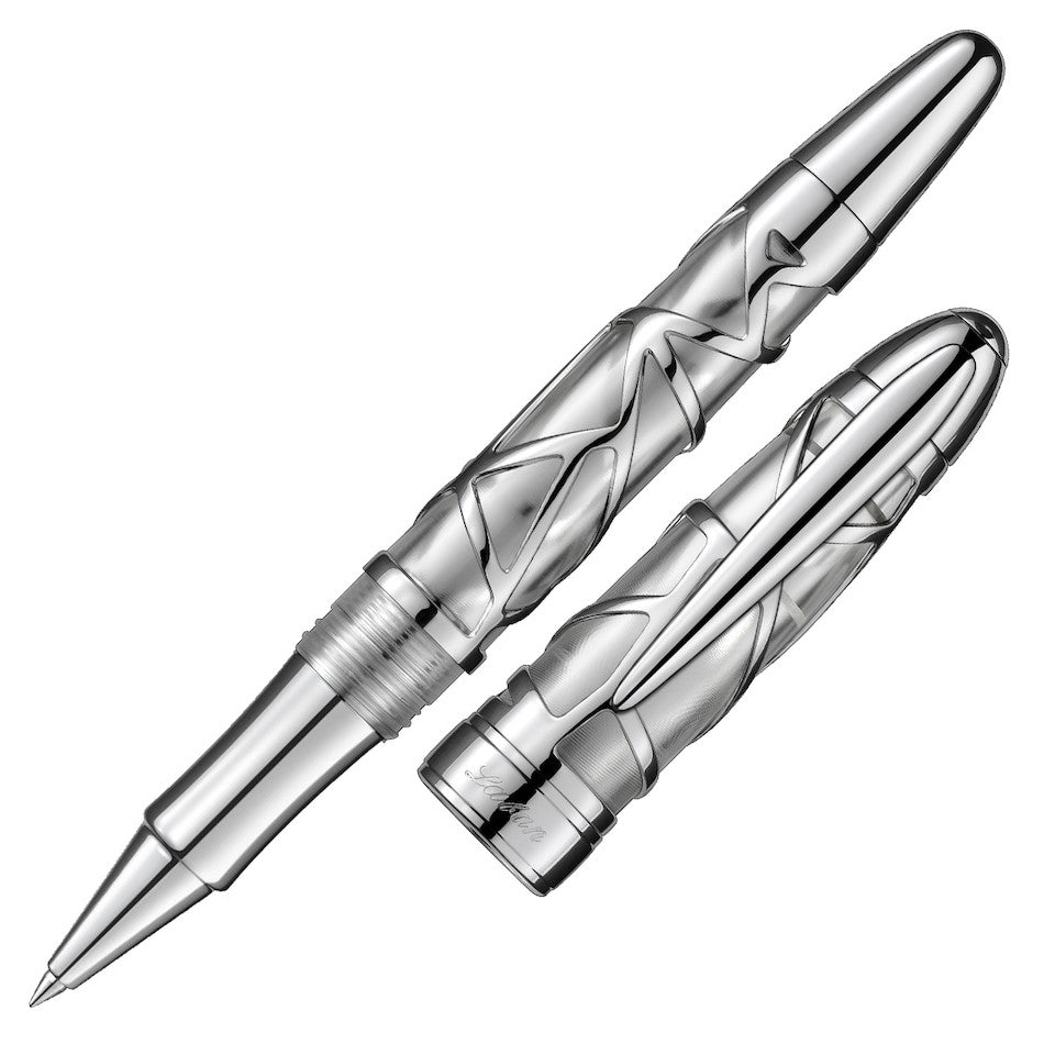 Laban Skeleton Rollerball Pen Silver by Laban at Cult Pens