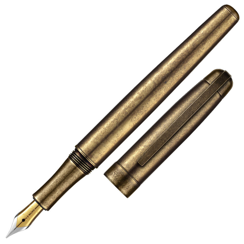 Laban Antique Fountain Pen Brass by Laban at Cult Pens