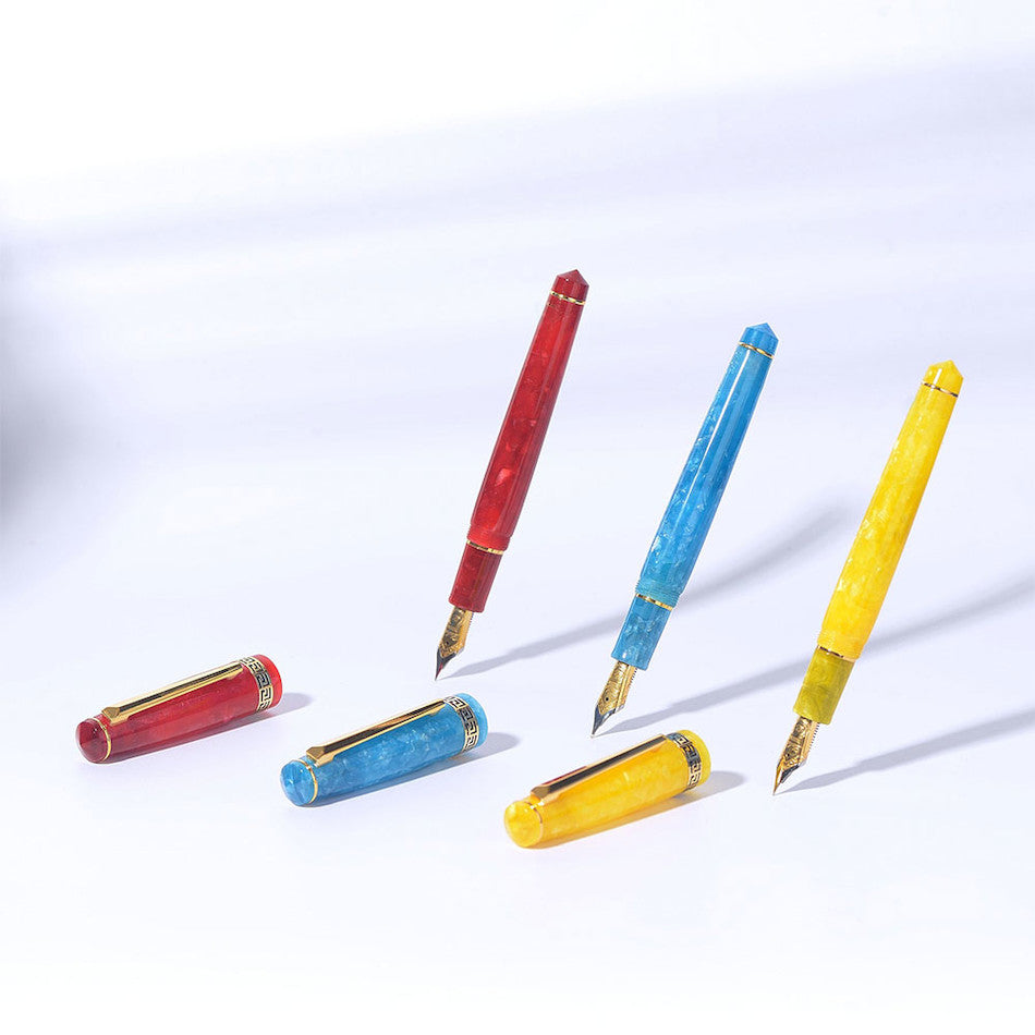 Laban Rosa Fountain Pen Sunny Yellow by Laban at Cult Pens