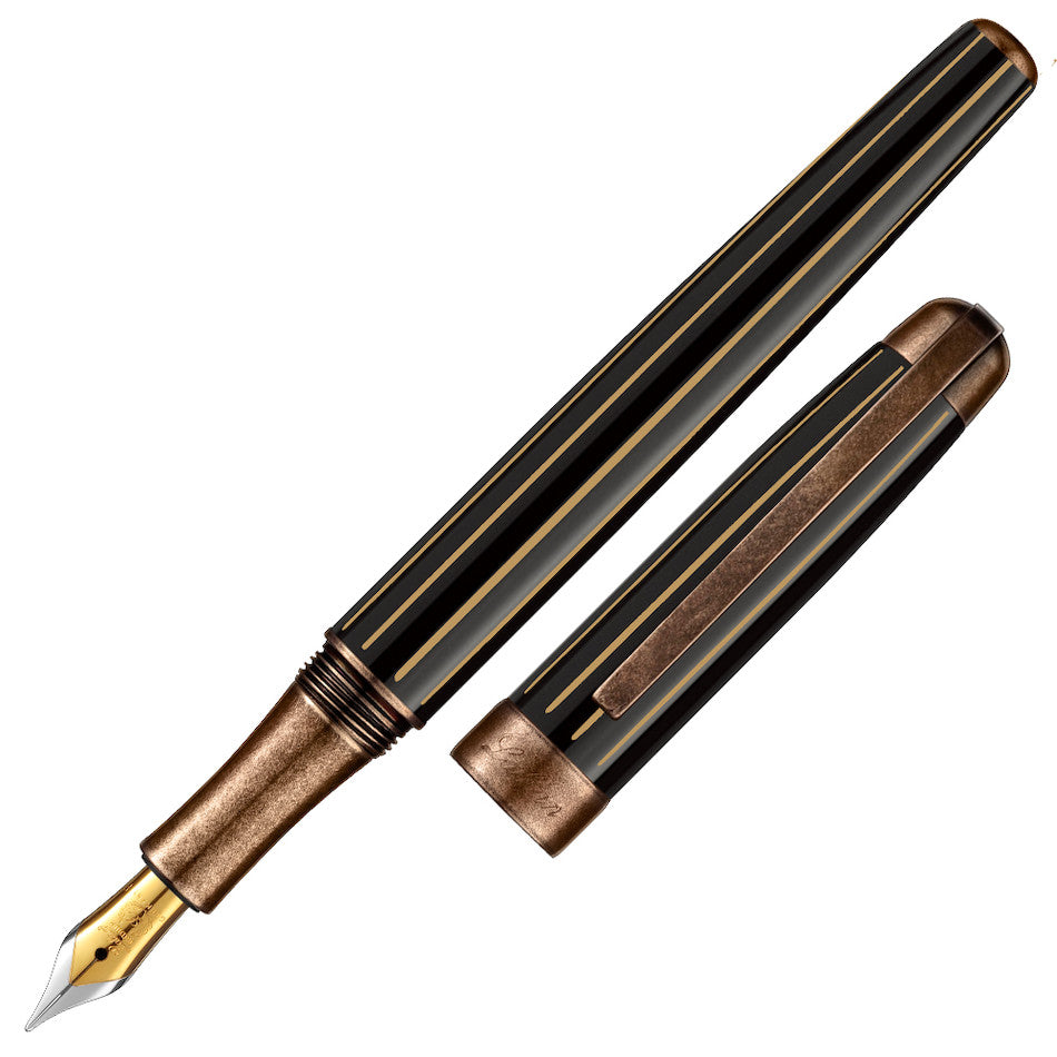 Laban Antique II Fountain Pen Rose Gold by Laban at Cult Pens