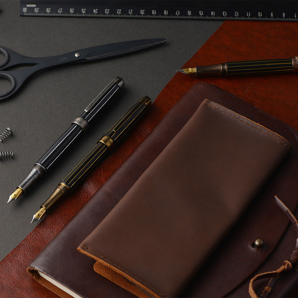 Laban Antique II Fountain Pen Rose Gold by Laban at Cult Pens