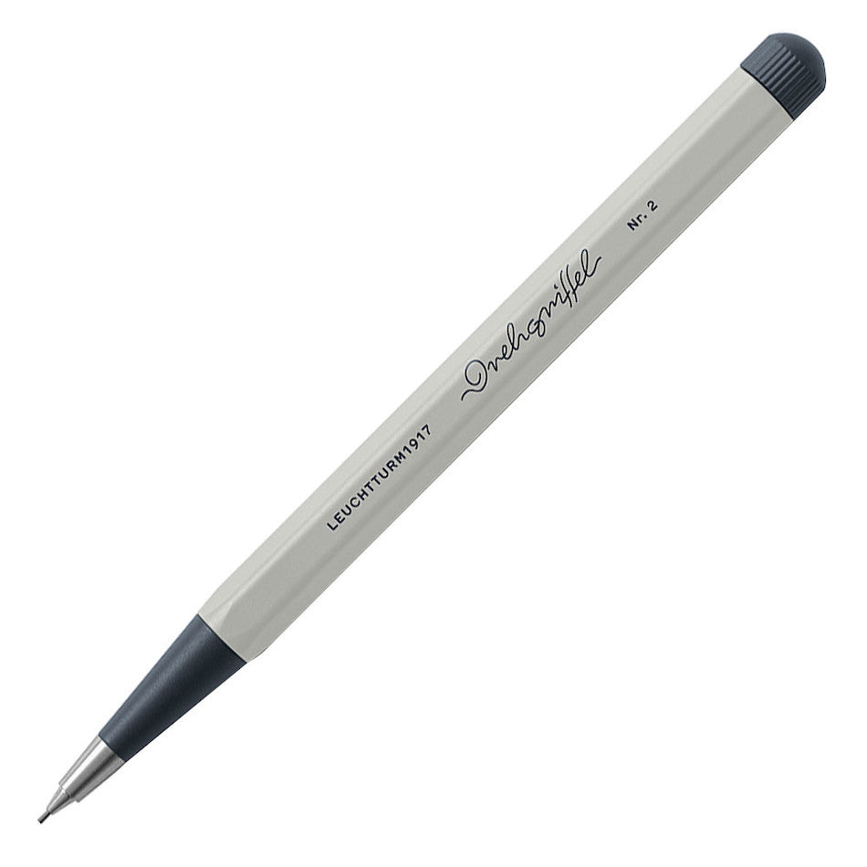 LEUCHTTURM1917 Drehgriffel Mechanical Pencil Light Grey by LEUCHTTURM1917 at Cult Pens