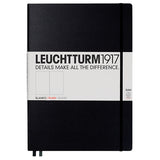 LEUCHTTURM1917 Hardcover Notebook Master Slim Black by LEUCHTTURM1917 at Cult Pens