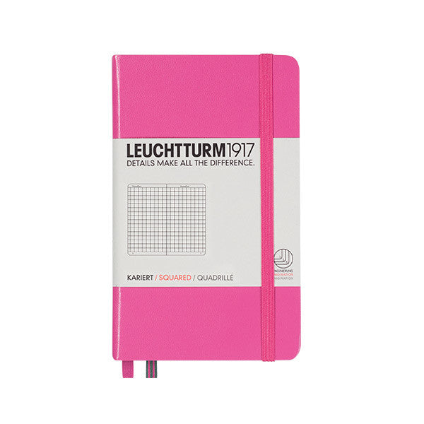 LEUCHTTURM1917 Hardcover Notebook Pocket Pink by LEUCHTTURM1917 at Cult Pens