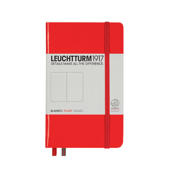 LEUCHTTURM1917 Hardcover Notebook Pocket Red by LEUCHTTURM1917 at Cult Pens
