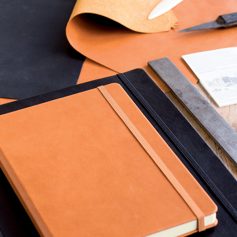 LEUCHTTURM1917 Leather Notebook Pocket Cognac by LEUCHTTURM1917 at Cult Pens