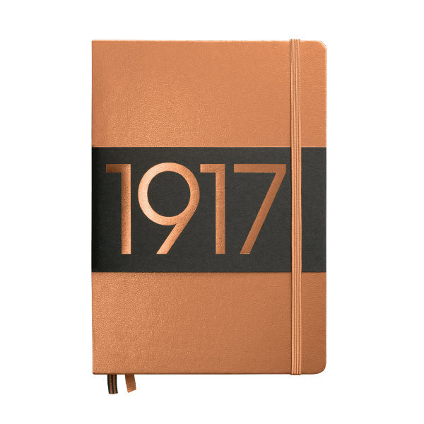 LEUCHTTURM1917 Hardcover Notebook Medium 1917 Metallic Edition Copper by LEUCHTTURM1917 at Cult Pens