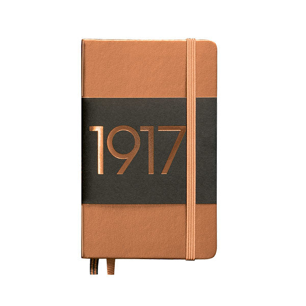 LEUCHTTURM1917 Hardcover Notebook Pocket 1917 Metallic Edition Copper by LEUCHTTURM1917 at Cult Pens
