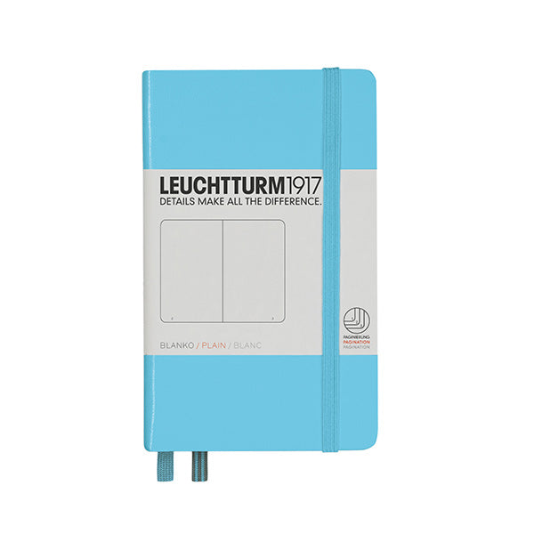 LEUCHTTURM1917 Hardcover Notebook Pocket Ice Blue by LEUCHTTURM1917 at Cult Pens