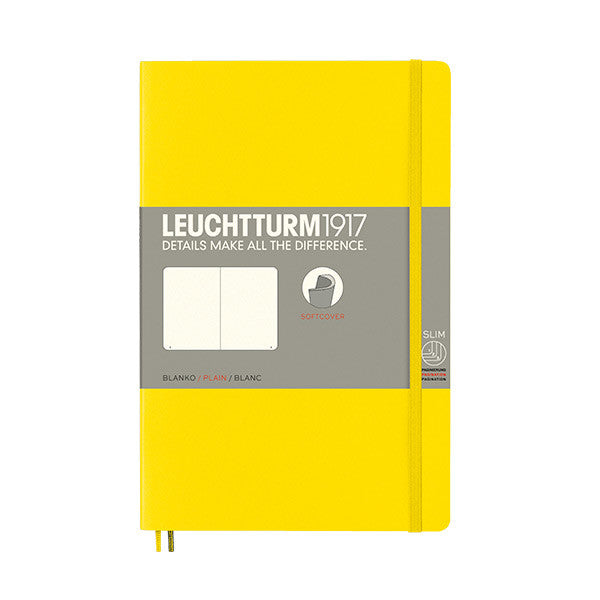LEUCHTTURM1917 Softcover Notebook B6+ Lemon by LEUCHTTURM1917 at Cult Pens