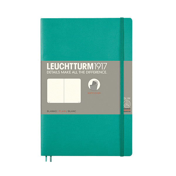 LEUCHTTURM1917 Softcover Notebook B6+ Emerald by LEUCHTTURM1917 at Cult Pens