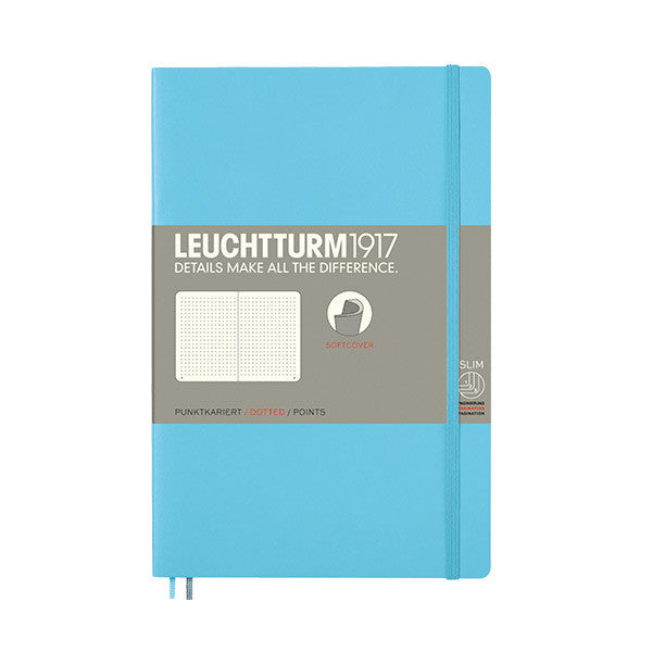 LEUCHTTURM1917 Softcover Notebook B6+ Ice Blue by LEUCHTTURM1917 at Cult Pens