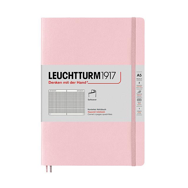LEUCHTTURM1917 Softcover Notebook Medium Powder by LEUCHTTURM1917 at Cult Pens