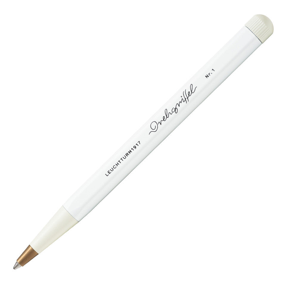 LEUCHTTURM1917 Drehgriffel Ballpoint Pen White by LEUCHTTURM1917 at Cult Pens