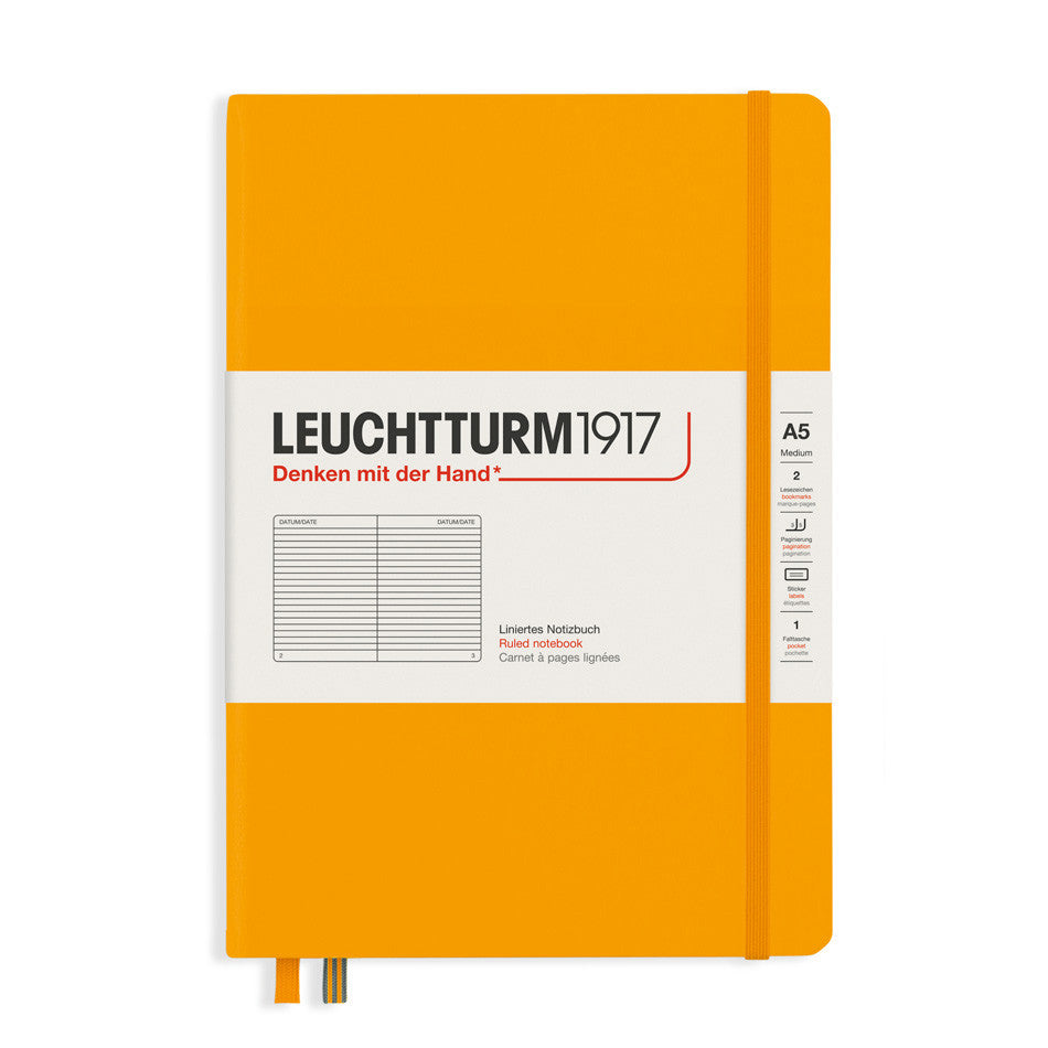 LEUCHTTURM1917 Hardcover Notebook Medium Rising Sun by LEUCHTTURM1917 at Cult Pens