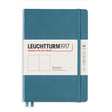 LEUCHTTURM1917 Hardcover Notebook Medium Stone Blue by LEUCHTTURM1917 at Cult Pens