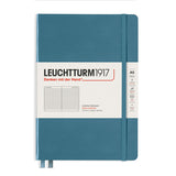 LEUCHTTURM1917 Hardcover Notebook Medium Stone Blue by LEUCHTTURM1917 at Cult Pens