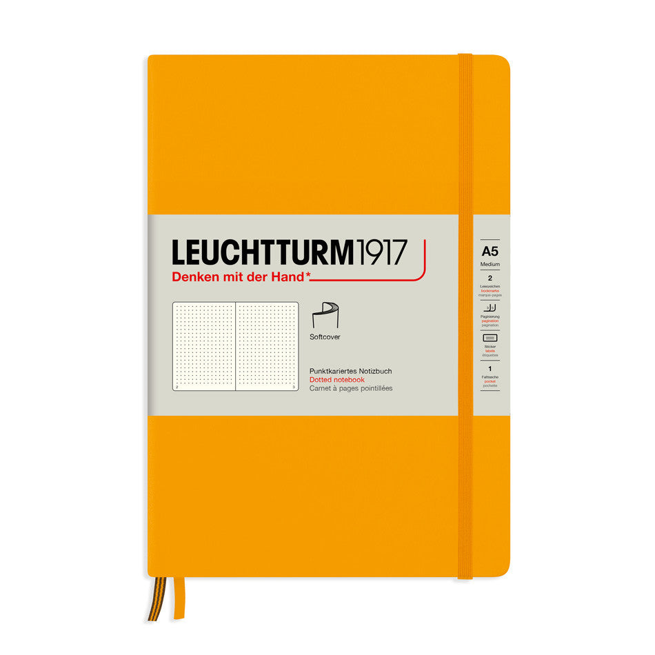 LEUCHTTURM1917 Softcover Medium Notebook Rising Sun by LEUCHTTURM1917 at Cult Pens