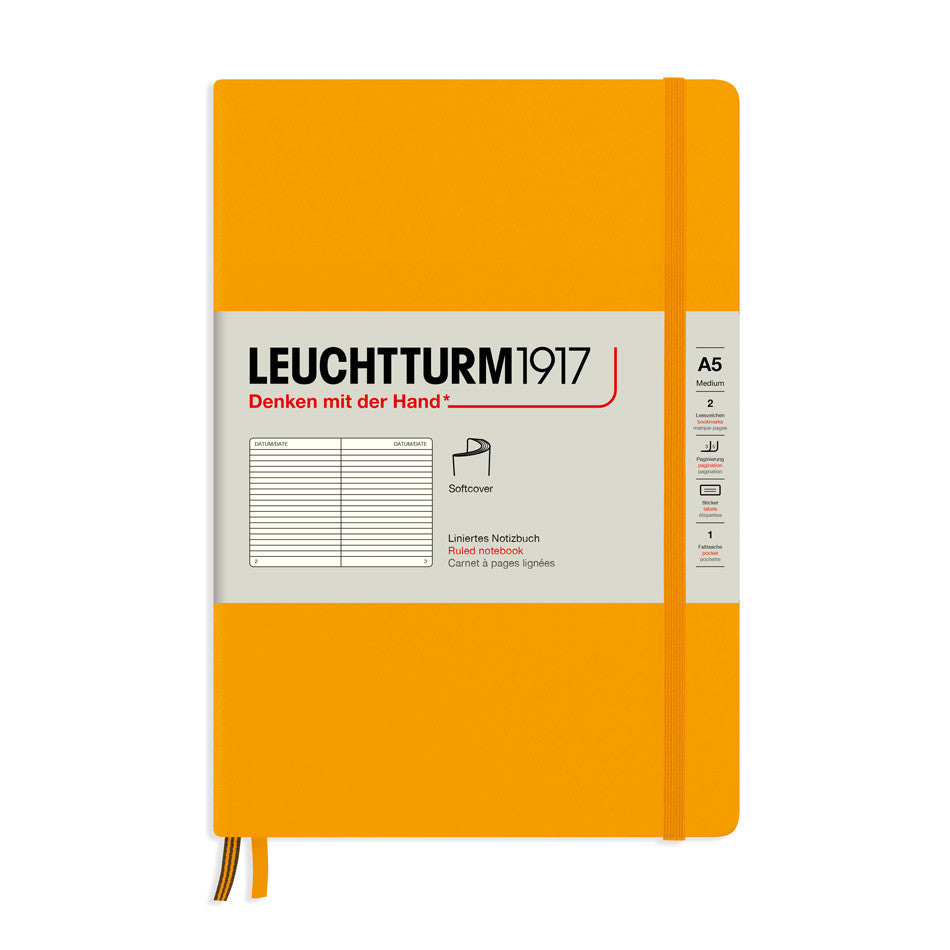 LEUCHTTURM1917 Softcover Medium Notebook Rising Sun by LEUCHTTURM1917 at Cult Pens