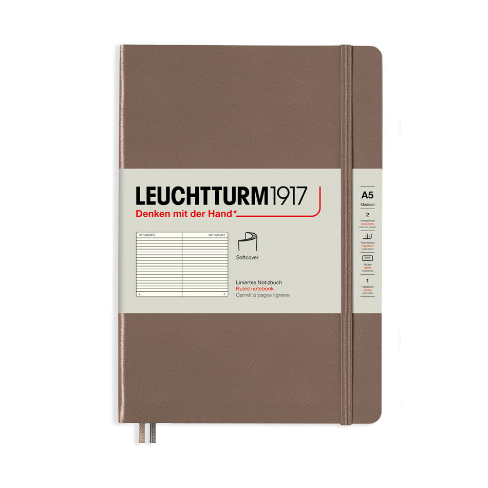 LEUCHTTURM1917 Softcover Medium Notebook Warm Earth by LEUCHTTURM1917 at Cult Pens