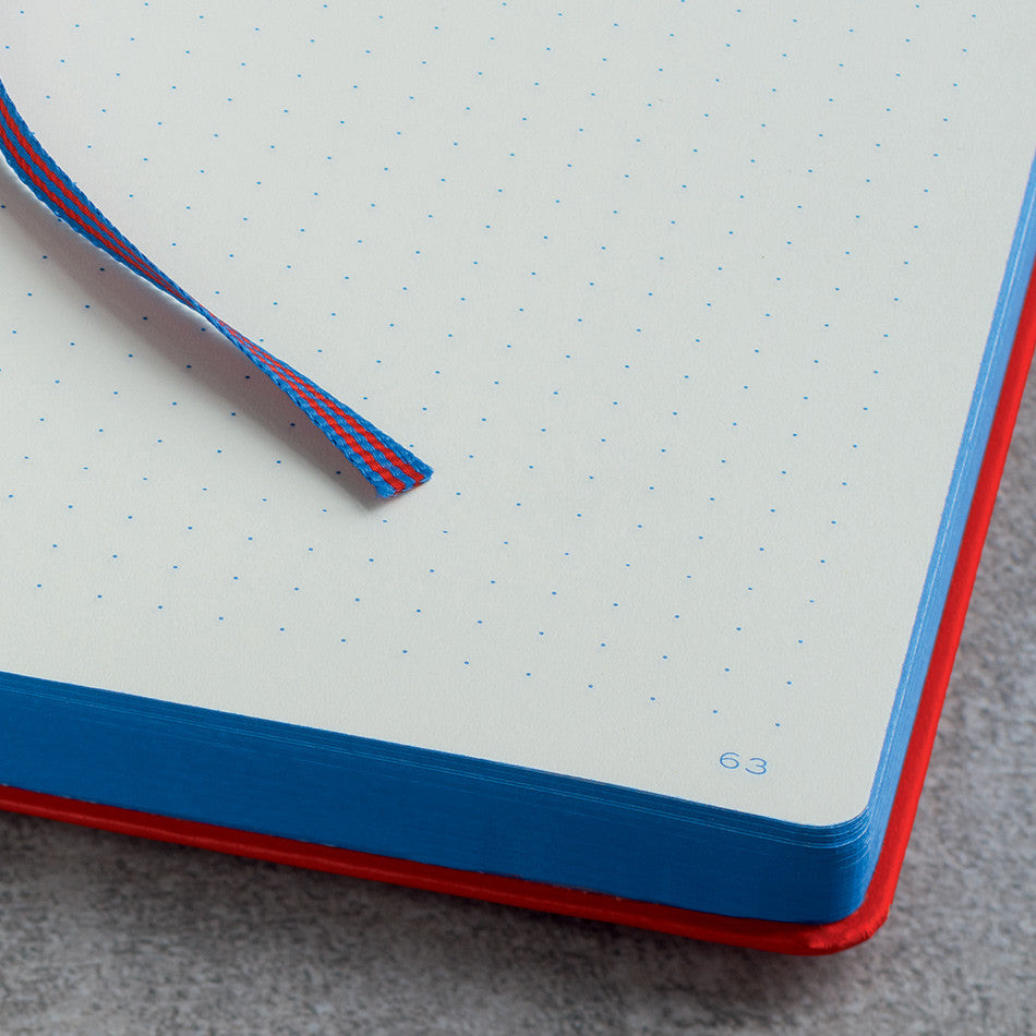 LEUCHTTURM1917 Bauhaus Edition Hardcover Notebook Medium Royal Blue Dotted by LEUCHTTURM1917 at Cult Pens