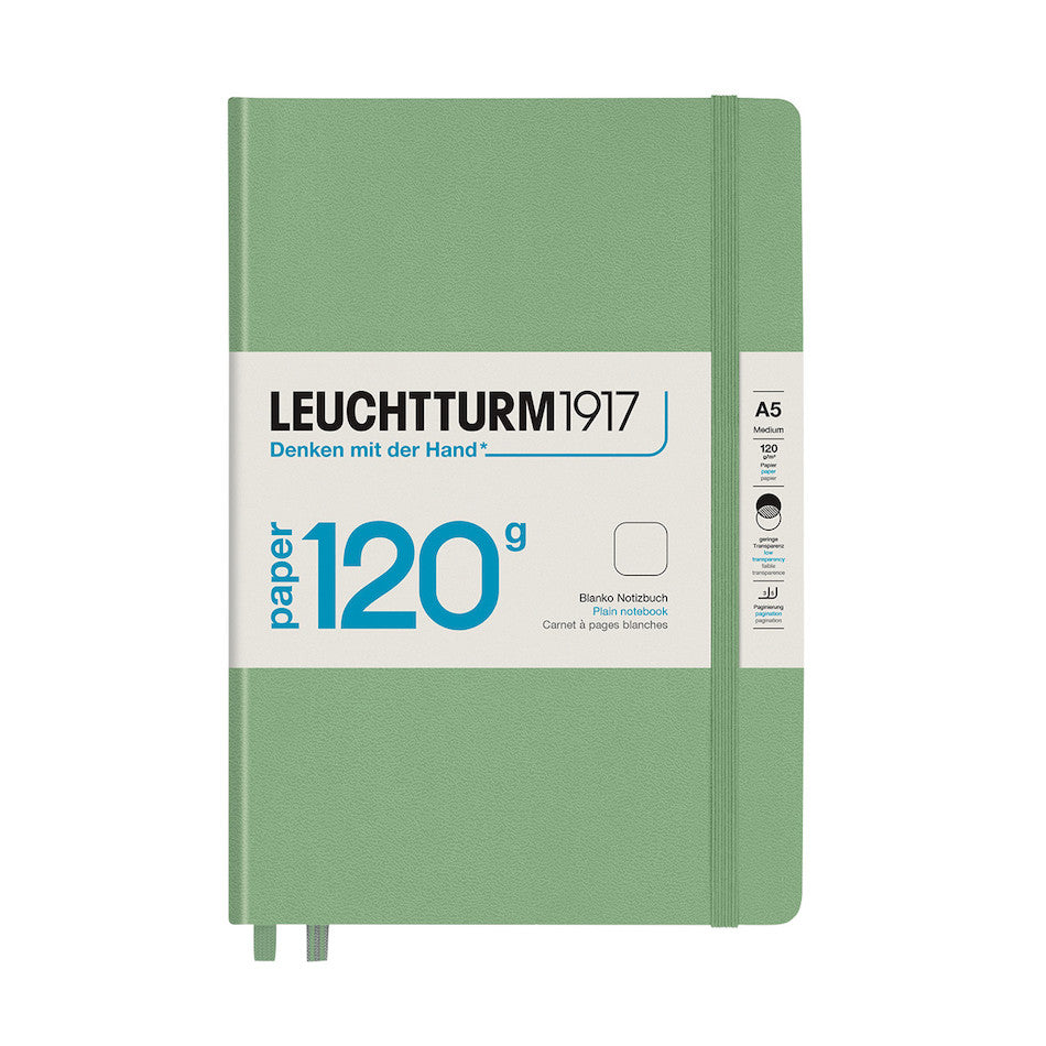 LEUCHTTURM1917 120g Notebook Edition Medium Sage by LEUCHTTURM1917 at Cult Pens