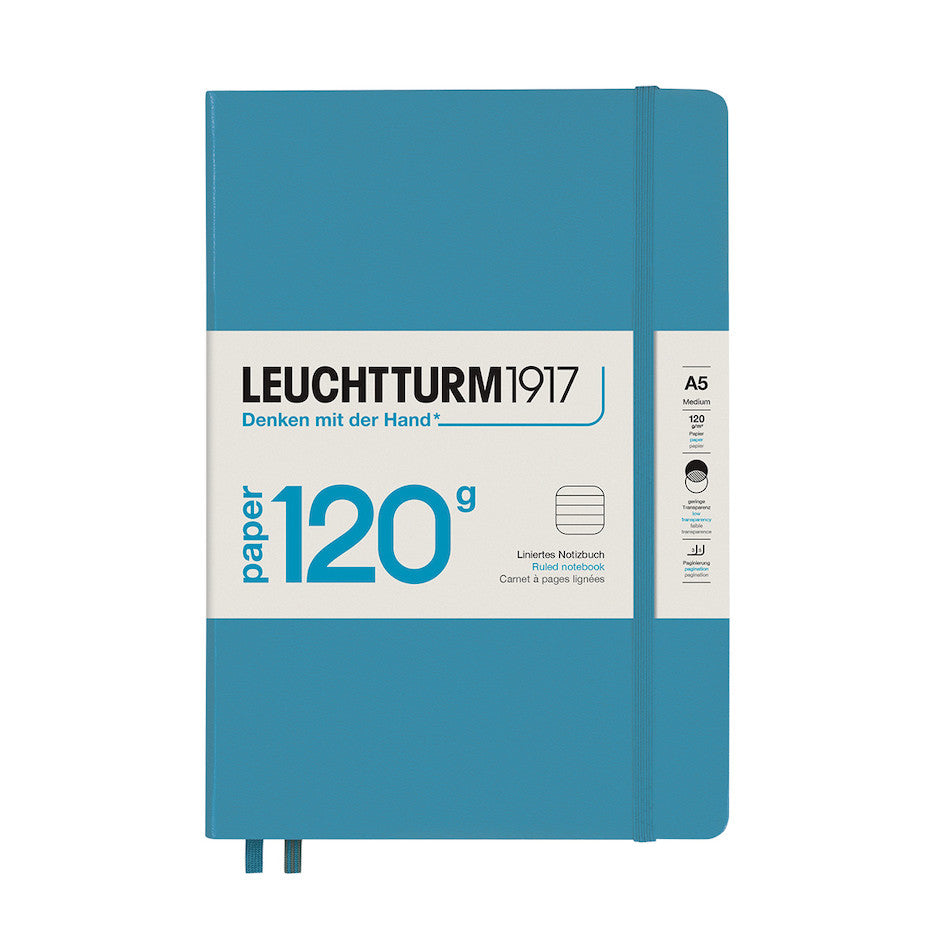 LEUCHTTURM1917 120g Notebook Edition Medium Nordic Blue by LEUCHTTURM1917 at Cult Pens
