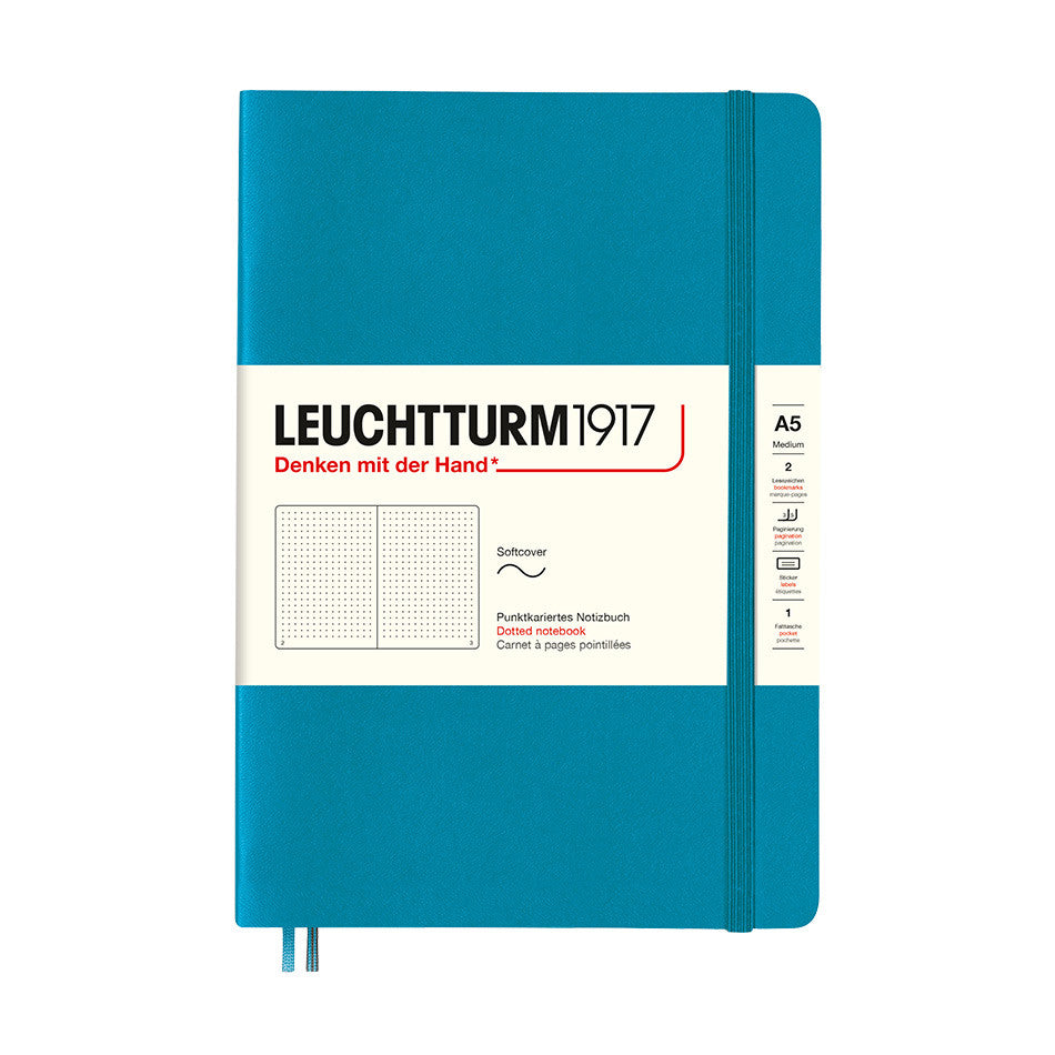 LEUCHTTURM1917 Softcover Notebook Medium Ocean by LEUCHTTURM1917 at Cult Pens