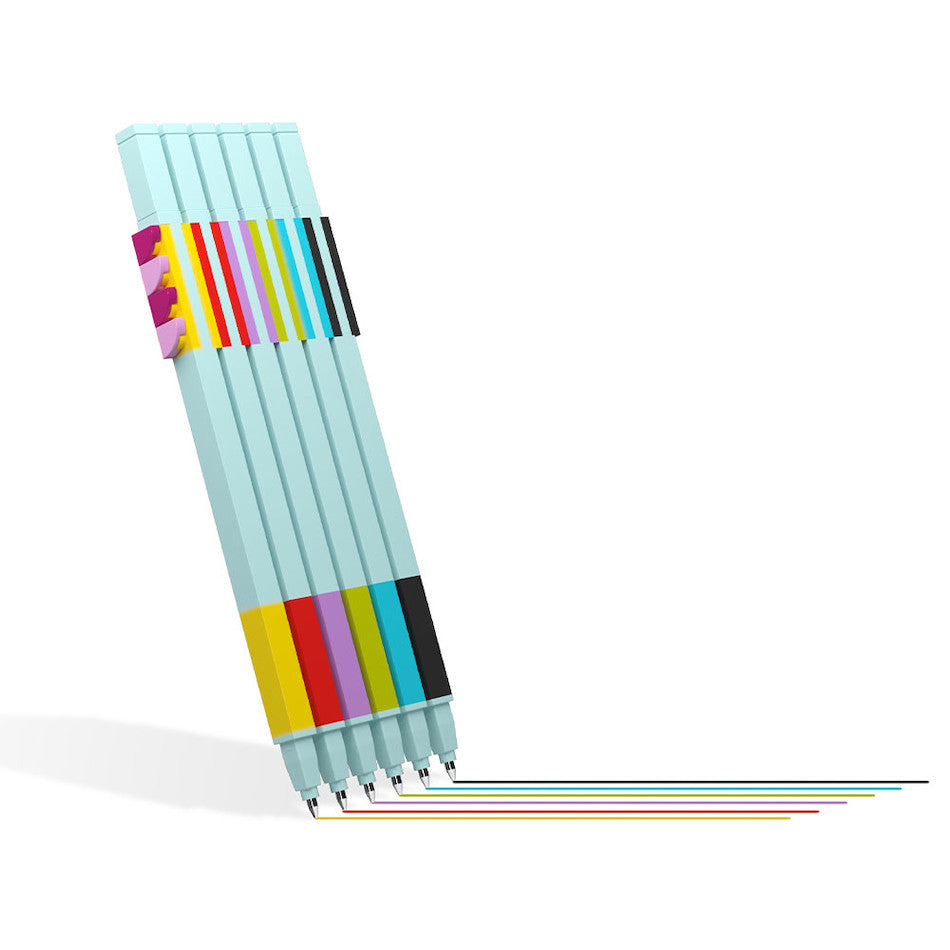 LEGO Dots Gel Pen Set of 6 by LEGO at Cult Pens