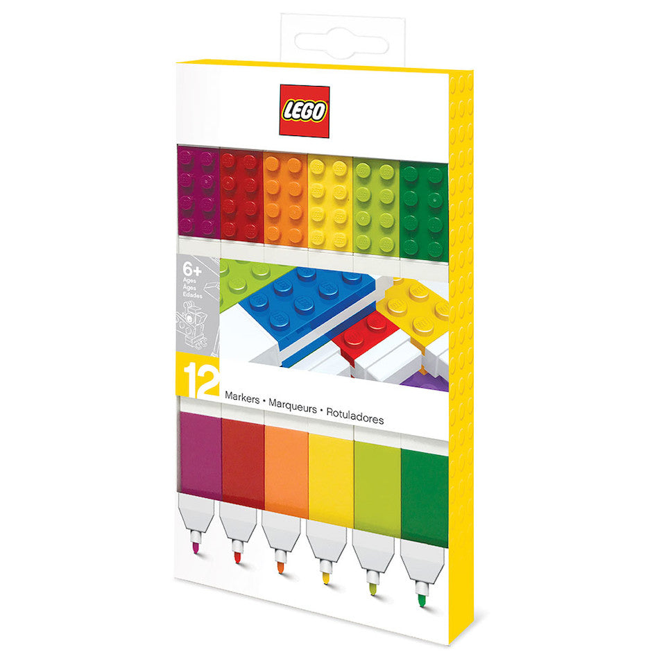 LEGO 2.0 Markers Set of 12 by LEGO at Cult Pens