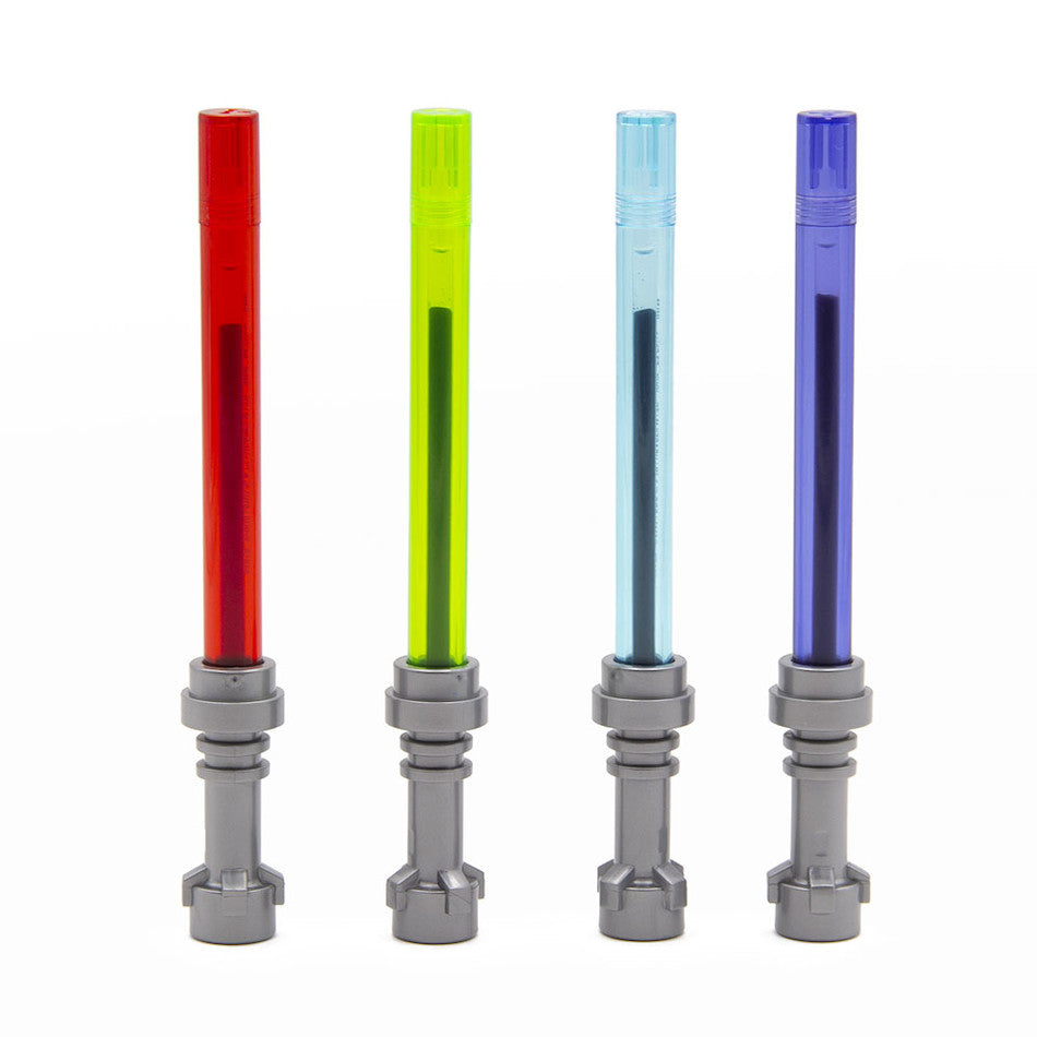 LEGO Star Wars Lightsaber Gel Pen Set of 4 Assorted by LEGO at Cult Pens