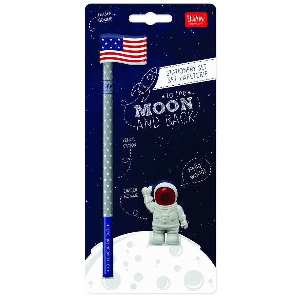 Legami Stationery Set To The Moon and Back by Legami at Cult Pens
