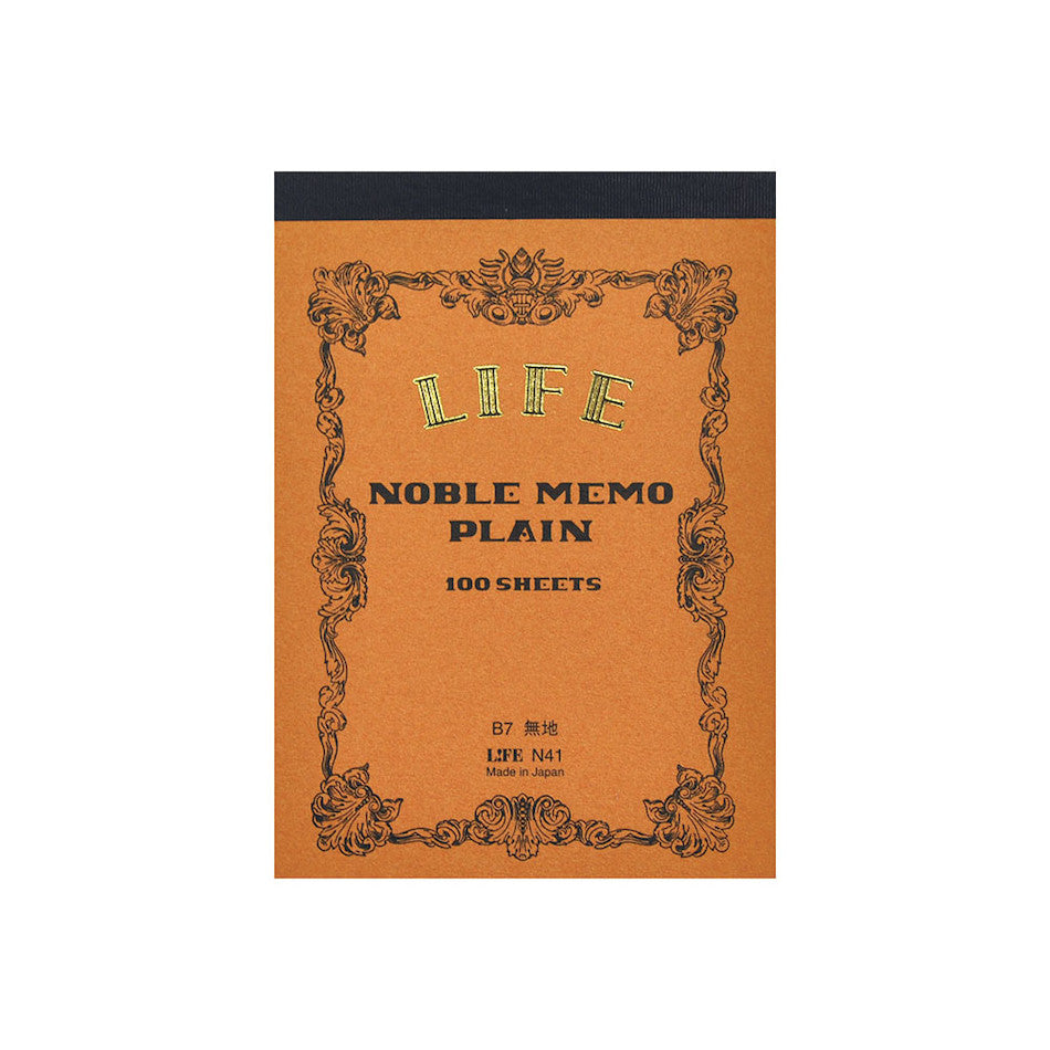 Life Noble Notepad B7 by Life at Cult Pens