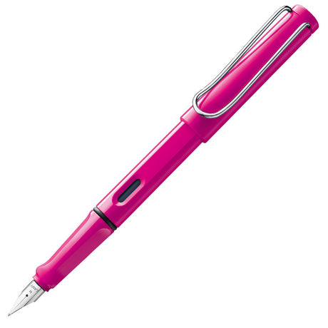 LAMY safari Fountain Pen Pink by LAMY at Cult Pens