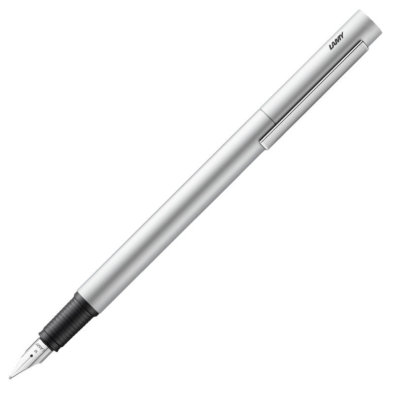 LAMY pur Fountain Pen Silver by LAMY at Cult Pens