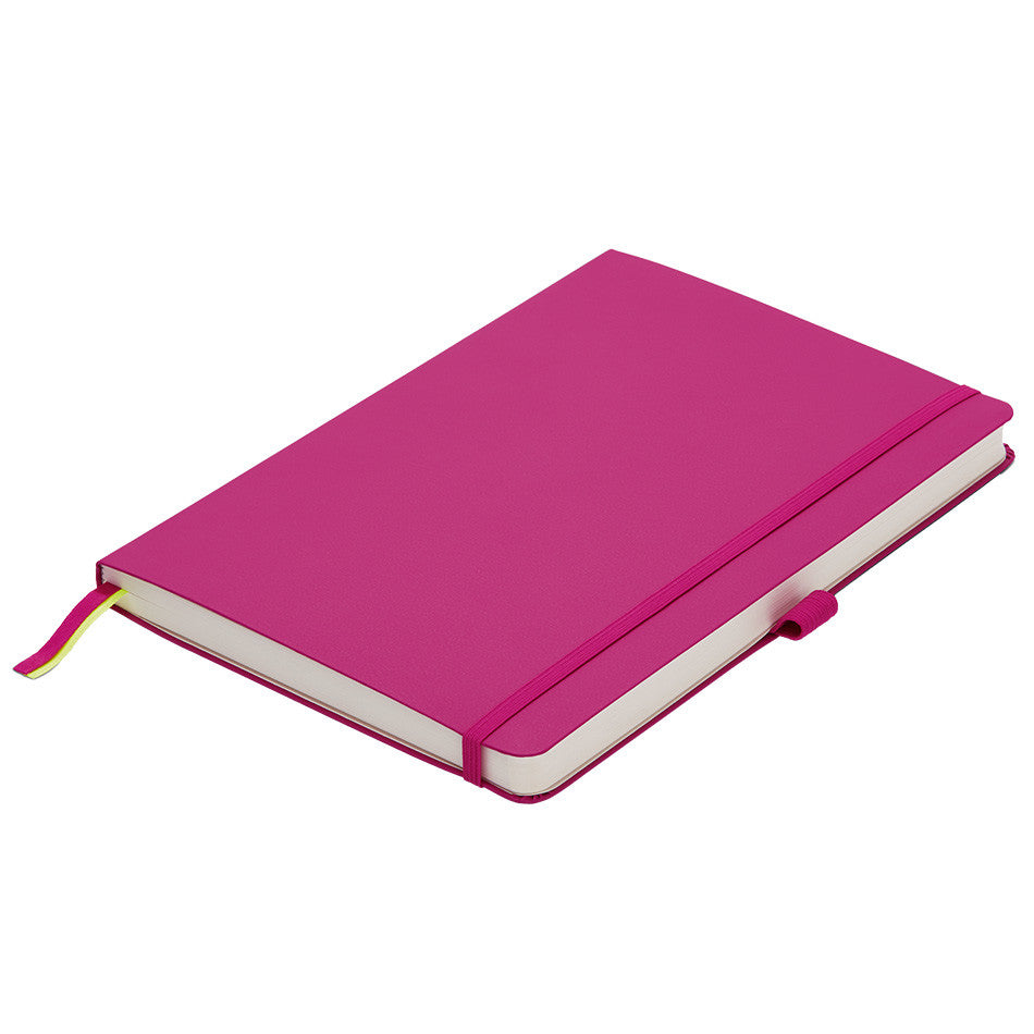 LAMY paper Notebook Softcover A5 Pink by LAMY at Cult Pens