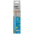 LAMY colorplus Pencil Set of 6 Neon Assorted by LAMY at Cult Pens
