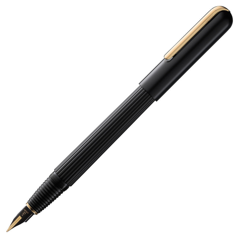 LAMY imporium Fountain Pen Black and Gold by LAMY at Cult Pens